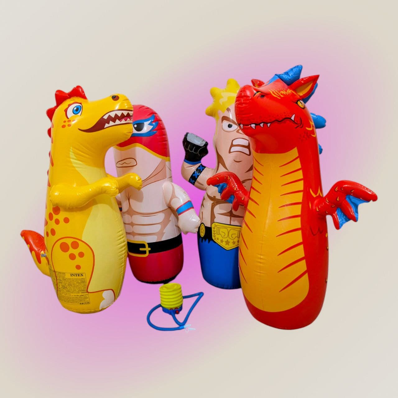 Inflatable baby punching bag