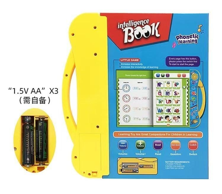Intelligence talking book + LCD Writing Tablet Combo 4