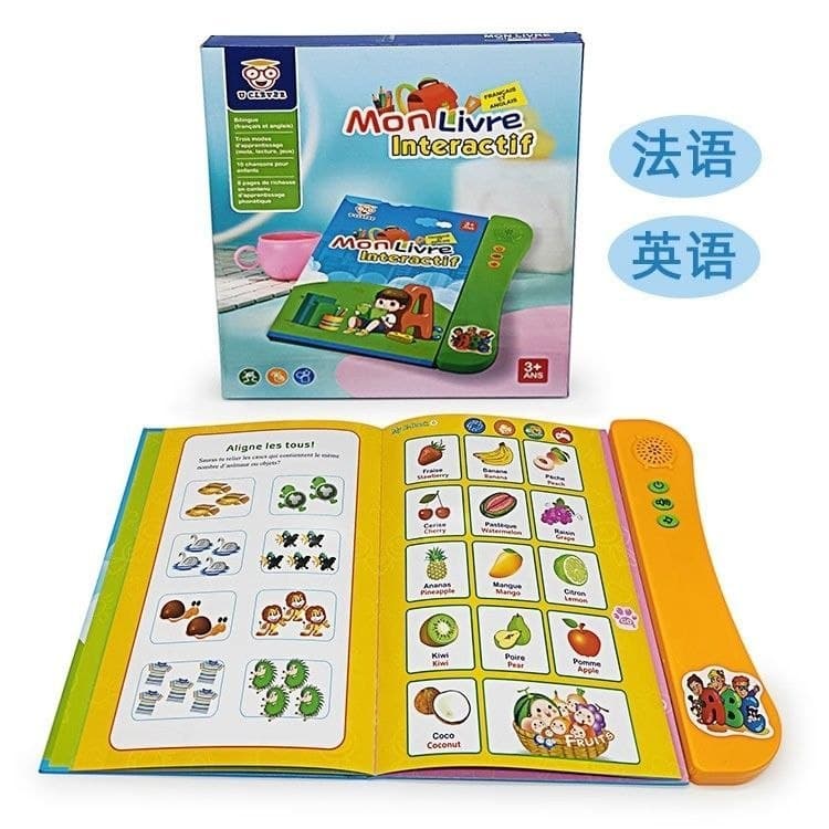 Intelligence talking book + LCD Writing Tablet Combo 2