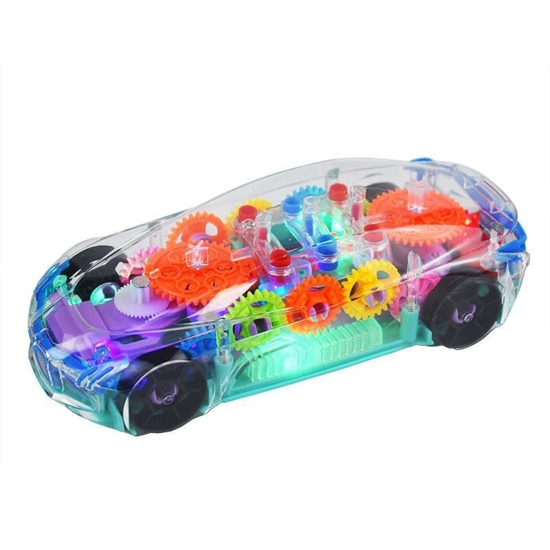 3D Transparent LED Lighting Car 2