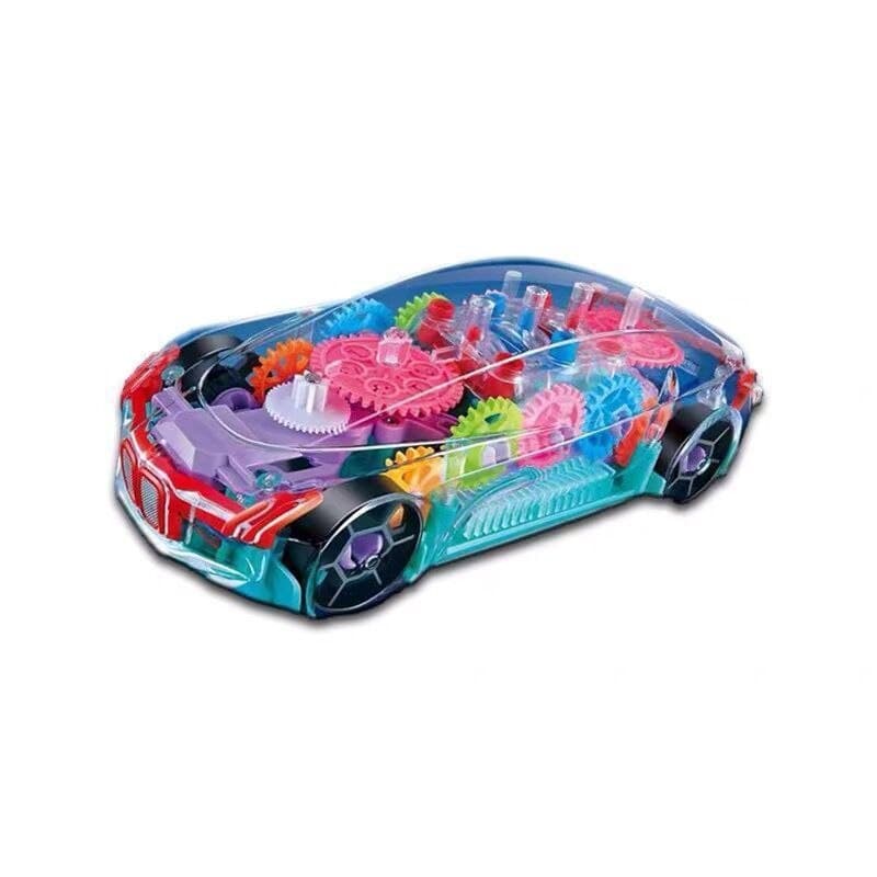 3D Transparent LED Lighting Car 7